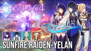 SUNFIRE RAIDEN-YELAN [2.7 Spiral Abyss Showcase] | Genshin Impact