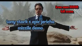 Tony Stark&rsquo;s Epic Jericho Missile Demo | Iron Man (2008) Full Scene