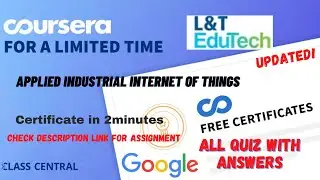 Applied Industrial Internet of Things,(week-1-5) All Quiz Answers.#coursera #quizquestions #course