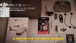 Лучший бюджетный дрон 2024 года | Распаковка DJI MINI 2 SE 2024 | Маленький, но превосходный!