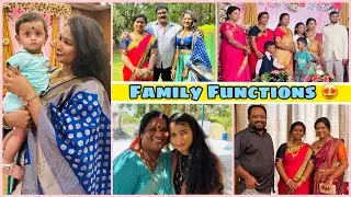 Naming Ceremony and Family Function😍||Spurthi Vlogs||