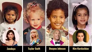 Childhood photos of celebrities