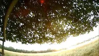 Flying through a fence clip