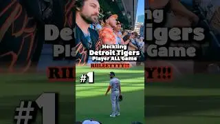 Riley reacted to EVERY heckle