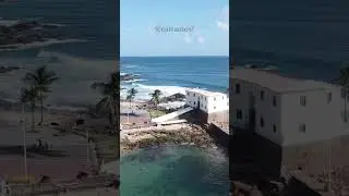 Forte Santa Maria na BARRA - SALVADOR vista de CIMA #sorts #shortsvideo #salvador