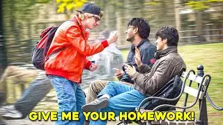 Acting Like Disney Bullies To Students Prank!
