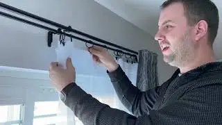 The Curtain Clips Work Great & Look Great! Amazon Curtain Rings With Clip Hooks Review & Showcase!