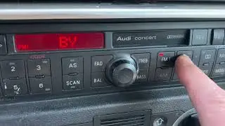Audi TT radio safe mode