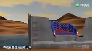 橋樑施工，不是橋樑專業的你也能看懂的3D動畫模擬！