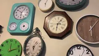 Clock Collection in October