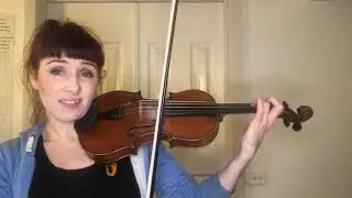 Violin Polo studies no.13 F Major - chromatic gliding - intonation of double-stops slow practice