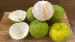 Sweet Lime Peeling Trick | How to Peel A Sweet Lime | Mosambi Peeling | Cutting Tips & Tricks | DIY