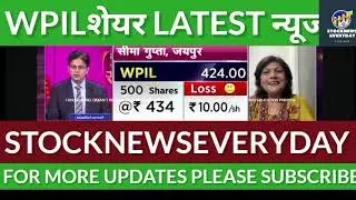 Wpil share latest news, wpil share news,#stocknewseveryday