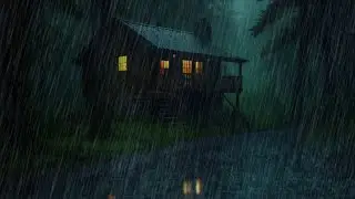 💤 Deep Sleep Tonight 🌧️ Relaxing Rain With Gentle Thunder To Cure Insomnia & Stress 🌙
