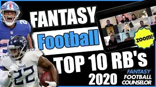 Fantasy Football Running Backs 2020 - Top 10 Rb's Early list
