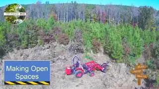 88-Clearing open area on back 1/3rd of Bear Ridge