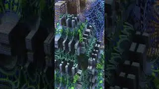 Just a quick zoom into this 3D fractal.  #shorts #fractal #zoom