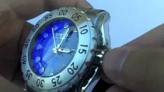 Invicta Watch Men's 6646 Reserve Leviathan Collection GMT Blue Swiss Made