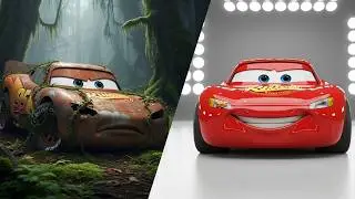 Rusty Lightning McQueen Restoration From Trash to Treasure 😱