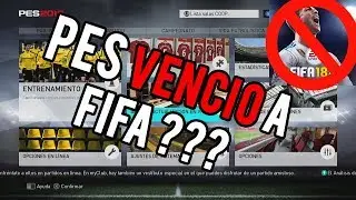 PES 2018 Men&uacute; de juego-Licencias e impresiones.