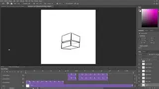 Animation - A cube being dramatically cut