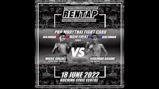 Mikail Ghazali RENTAP (RED) VS Iskandar Bujang GCS TAIPING (BLUE)