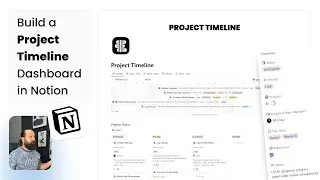 How to Build A Project Timeline Dashboard in Notion (Free Notion Template)