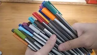 Great For Drawing or Color Coding Notes! | STAEDTLER Triplus Fineliner Pens 20 Pack Review
