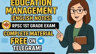 education management notes in English medium and in Hindi medium also.. Available on telegram