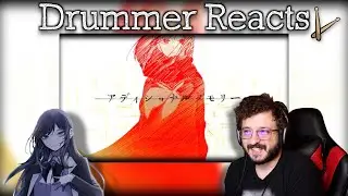 Drummer Reacts to Additional Memory cover by Ado