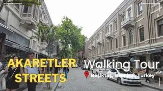 Akaretler Sokakları (Streets) IBeşiktaş, İstanbul, Turkey IWalking TourI4K60fps #travel #walkingtour