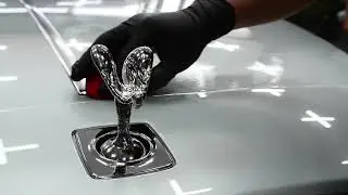Nasiol NL272-нанесение нанокерамики на ROLLS ROYCE