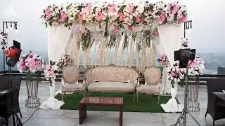 DREAM WEDDING VENUE | ELEGANT ROOFTOP DECOR | THE SKYE, INDIGO HOTEL, LAHORE