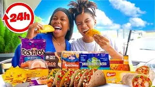 EATING MEXICAN FOOD FOR 24 HOURS!