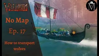 No Map | Valheim | Episode 17 | How to transport wolves #valheim #valheimcoop #valheimnomap