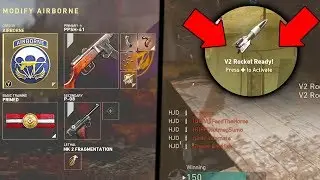 MY FIRST EVER 'V2 ROCKET' (COD WW2 V2 ROCKET BEST CLASS SETUP!)