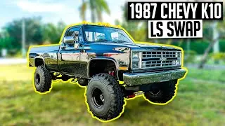 The Problem with Junkyard LS Swaps! - 1987 K10 Squarebody: Ep. 1