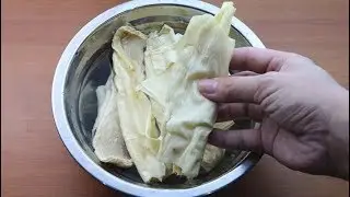 別再用熱水泡腐竹了！教你一招，只需3分鍾全泡開，又嫩又滑，省時又省力！