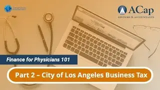 WEBINAR: City of Los Angeles Business Tax Explained
