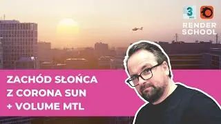 Jak efektownie oświetlić scenę w 3ds Max przy użyciu Corona Sun i Volume Mtl