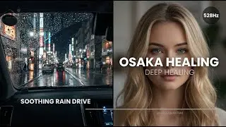 528Hz Miracle Tone | Osaka Night Drive | Angela&rsquo;s DNA Repair Journey