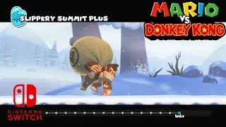 Mario vs. Donkey Kong - (World 6+) - Slippery Summit Plus