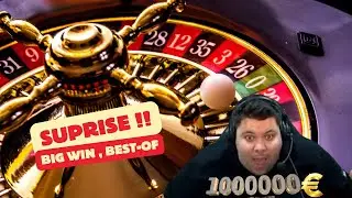 Surprise .... Best-of Big win !! 🎰 #casino #bigwin #twitchfr #streamcasino  #bestof #rouletteenligne