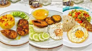 7 Days healthy & protein rich lunch or dinner ideas.