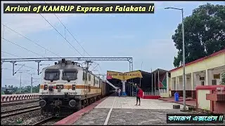 KAMRUP Express at FALAKATA Railway Station !!