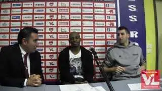 VL-Banco Sardegna: post gara di ALVIN YOUNG MARC TRASOLINI (17/11/2013)