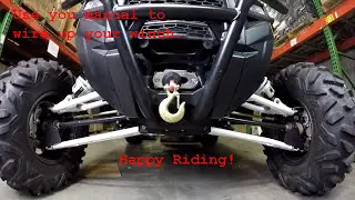 Viper Winch Install on a RZR Turbo