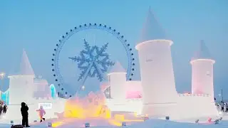 Live: Harbin Ice and Snow World wows visitors with spectacular sculptures &ndash; Ep. 13