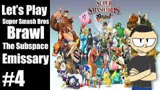 Let's Play SSBB The Subspace Emissary, Part 4 - Donkey Kong Is Here