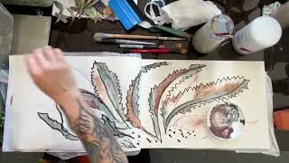 Intuitive Nature Art Time Lapse